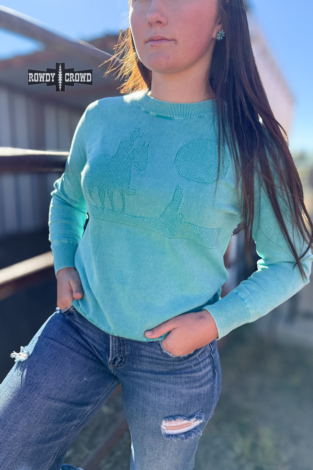 DS Like a Cowboy Sweater by Rowdy Crowd Clothing - product image 2