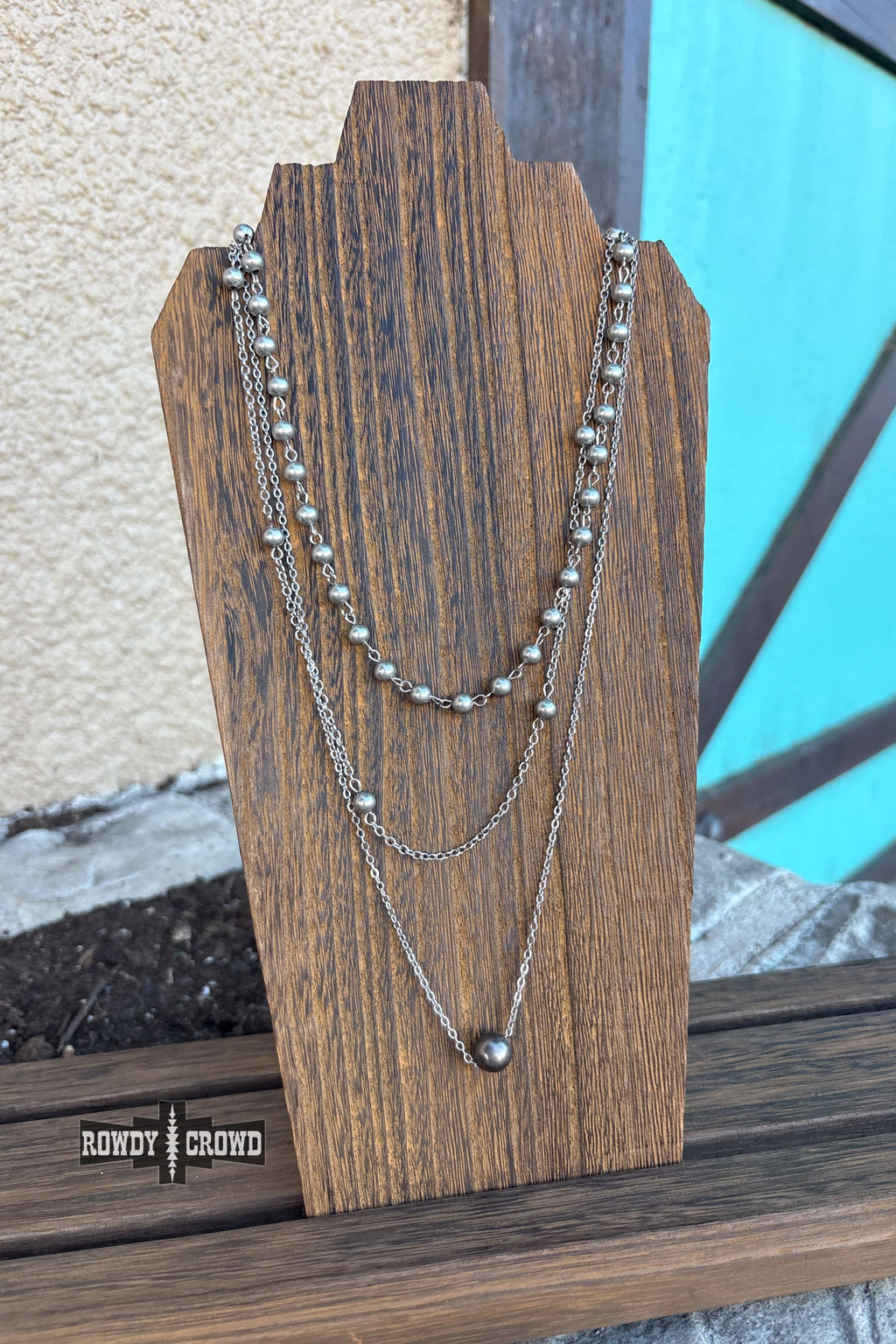 DS Silver Filly Necklace by Rowdy Crowd Clothing