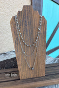 DS Silver Filly Necklace by Rowdy Crowd Clothing
