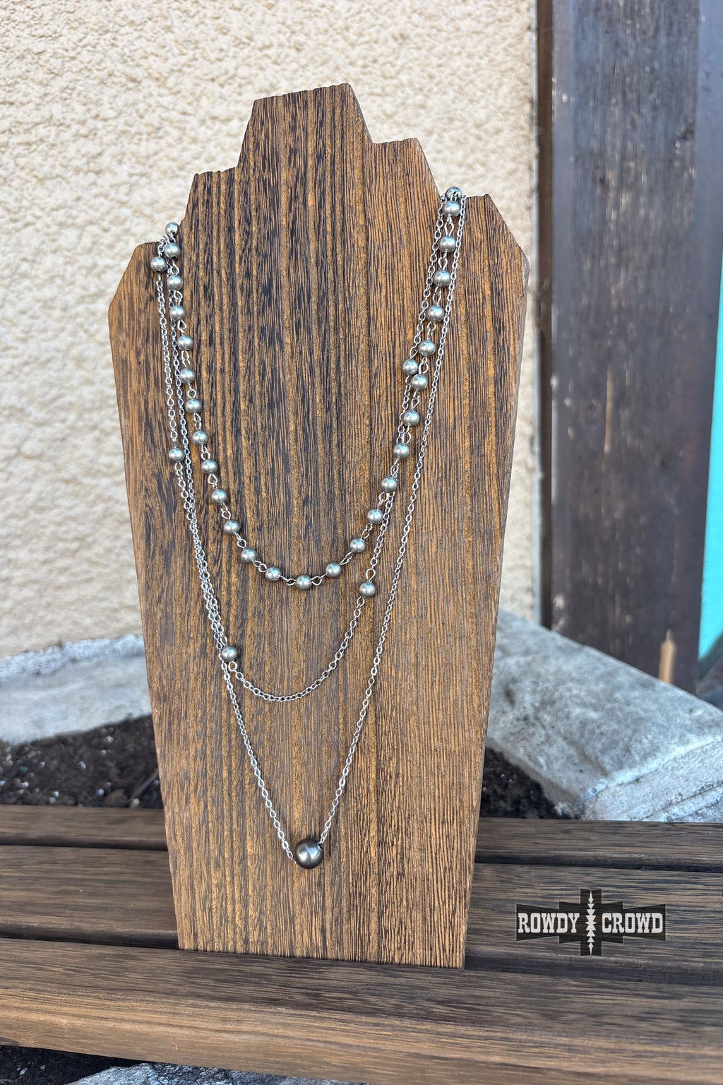 DS Silver Filly Necklace by Rowdy Crowd Clothing - product image 3