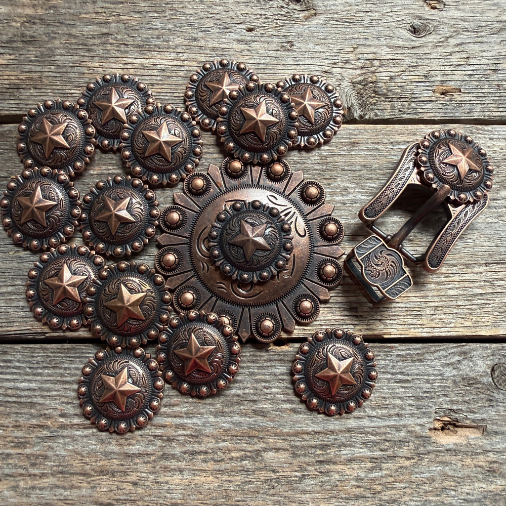 Copper Star Western Concho W175