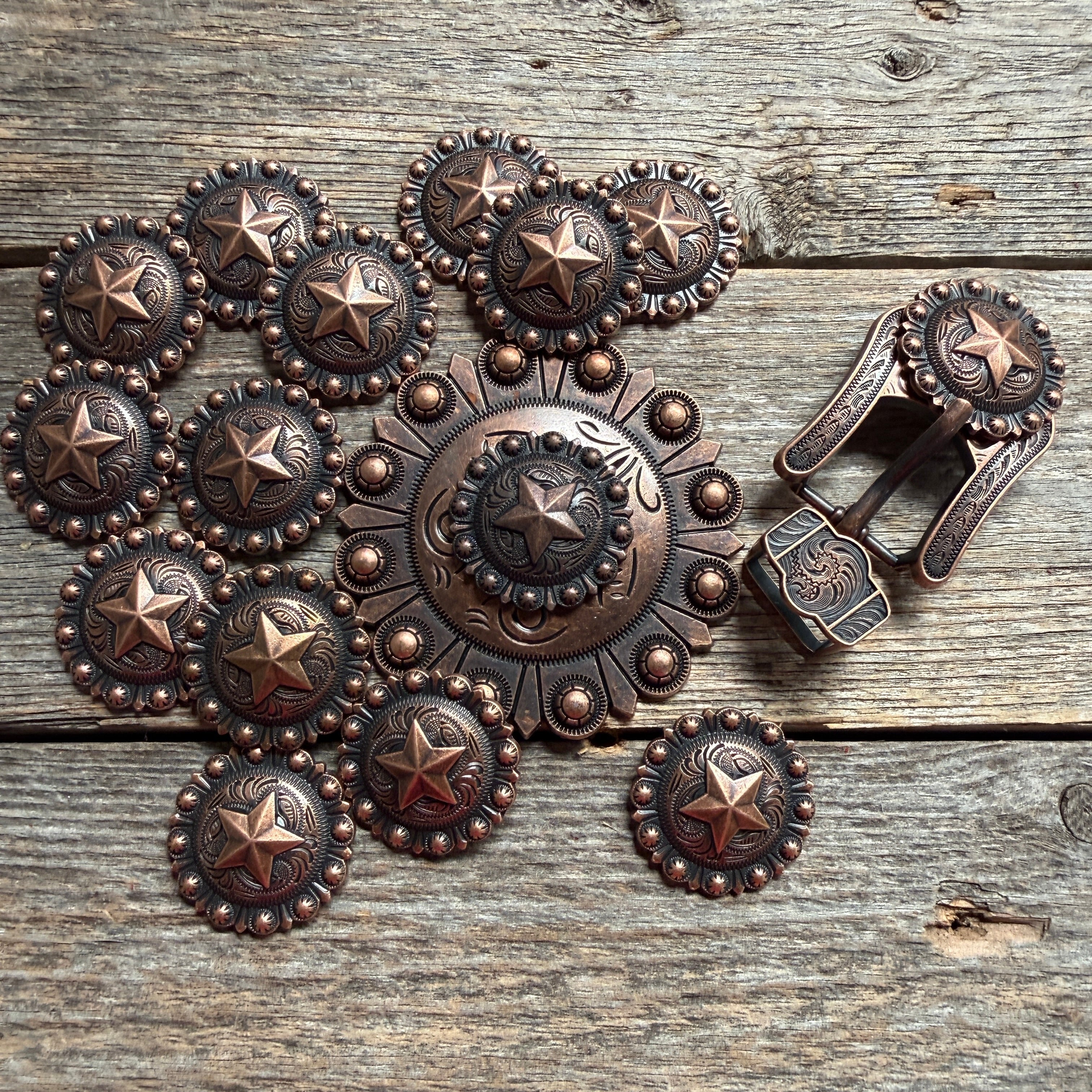 Copper Star Western Concho W175