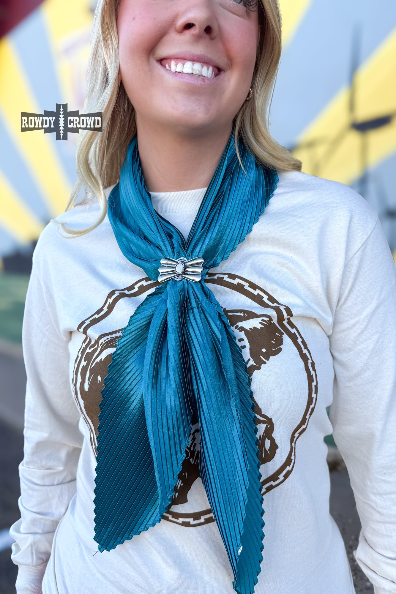 DS Pasadena Pleated Wild Rags by Rowdy Crowd Clothing - product image 5