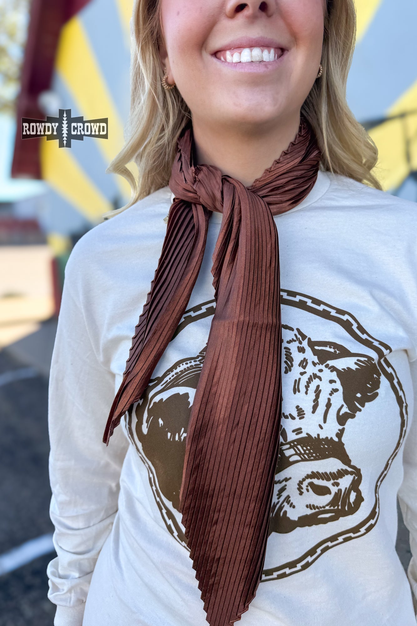 DS Pasadena Pleated Wild Rags by Rowdy Crowd Clothing - product image 2