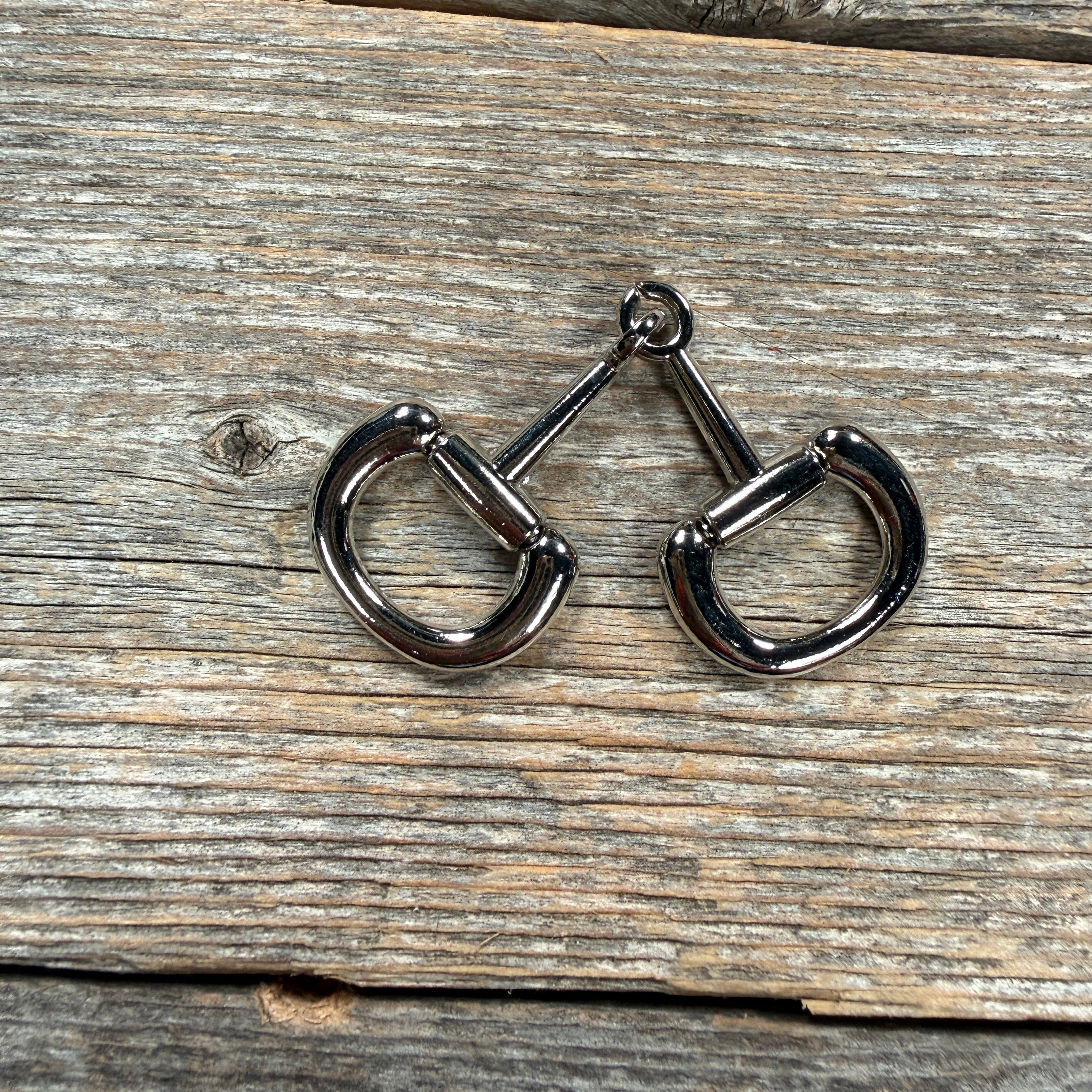 Skinny Mini Silver Snaffle Bit Adapter #TWSN102