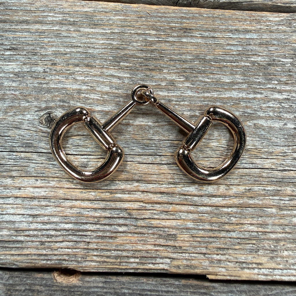 Skinny Mini Gold Snaffle Bit Adapter #TWSN100