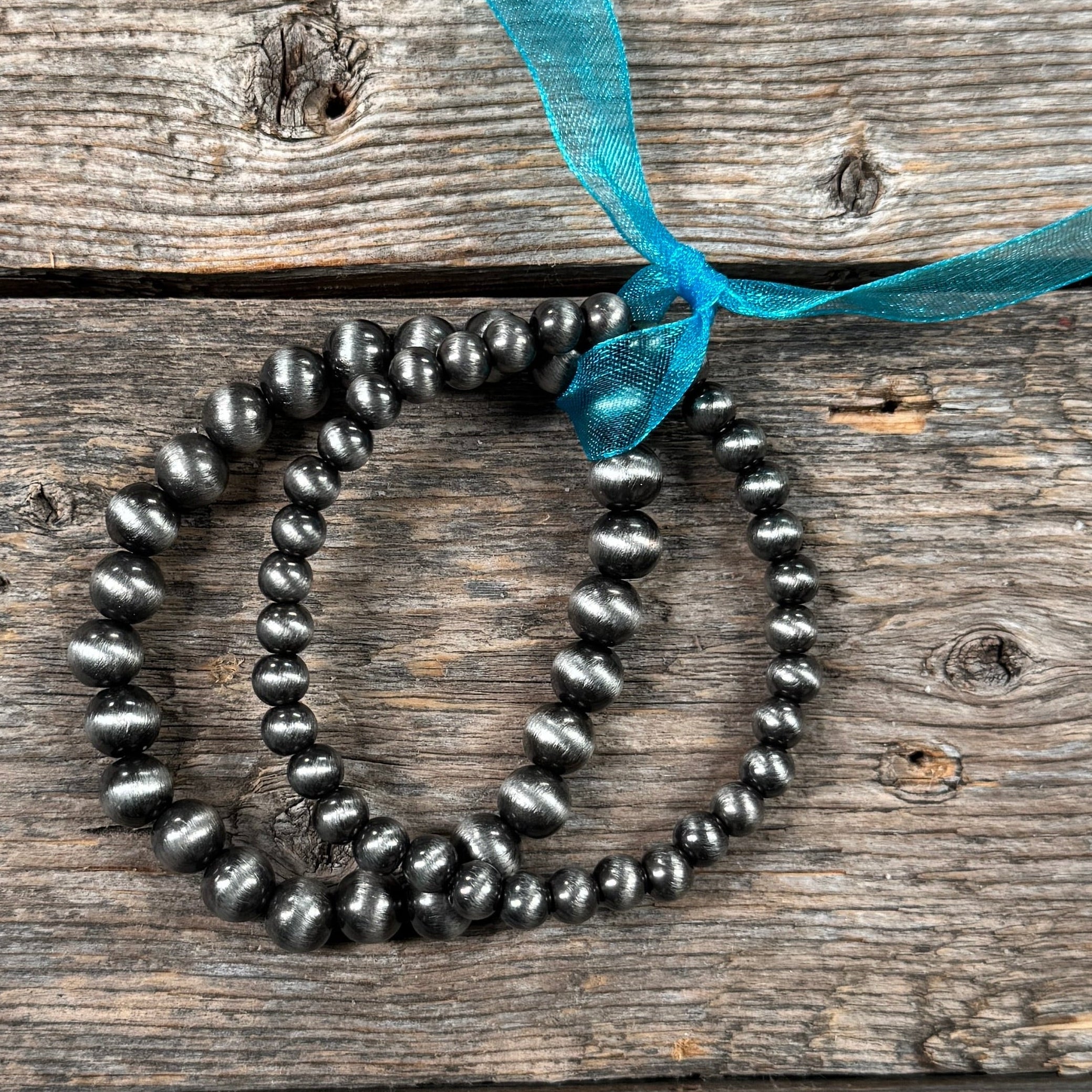 Fashion Navajo Pearl Stretch Bracelet Set