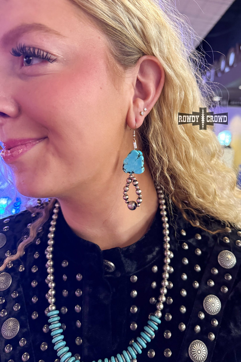 DS Silver Spirit Earrings by Rowdy Crowd Clothing - product image 2