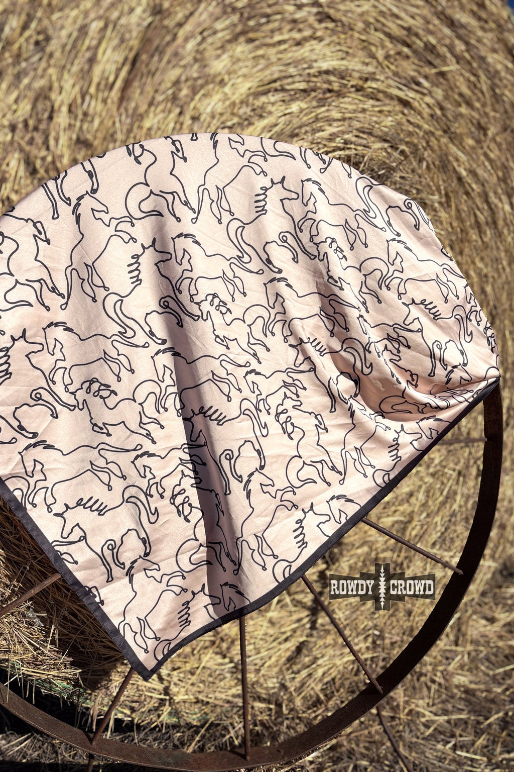 DS Mustang Magic Wild Rag by Rowdy Crowd Clothing - product image 2