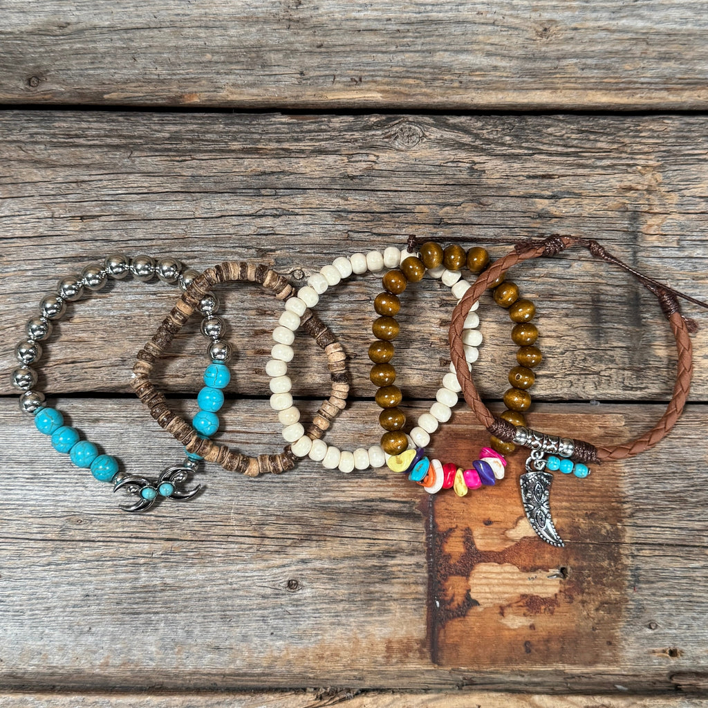Desert Fashion Turquoise Bracelet Stack