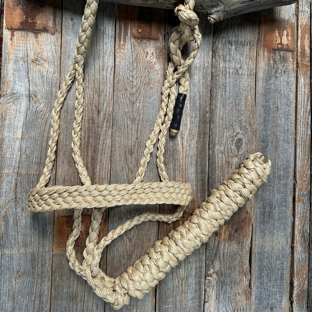 Tan Mule Tape Halter — view 2