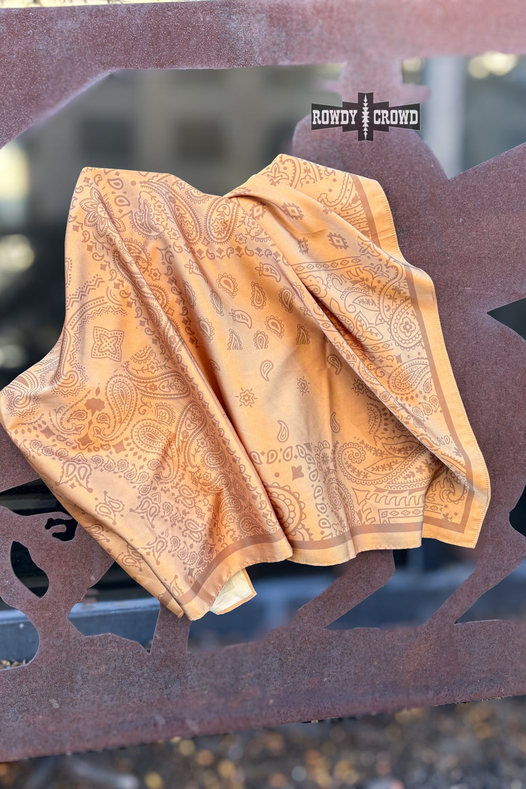 DS MUSTARD Paisley Creek Wild Rag by Rowdy Crowd Clothing - product image 2