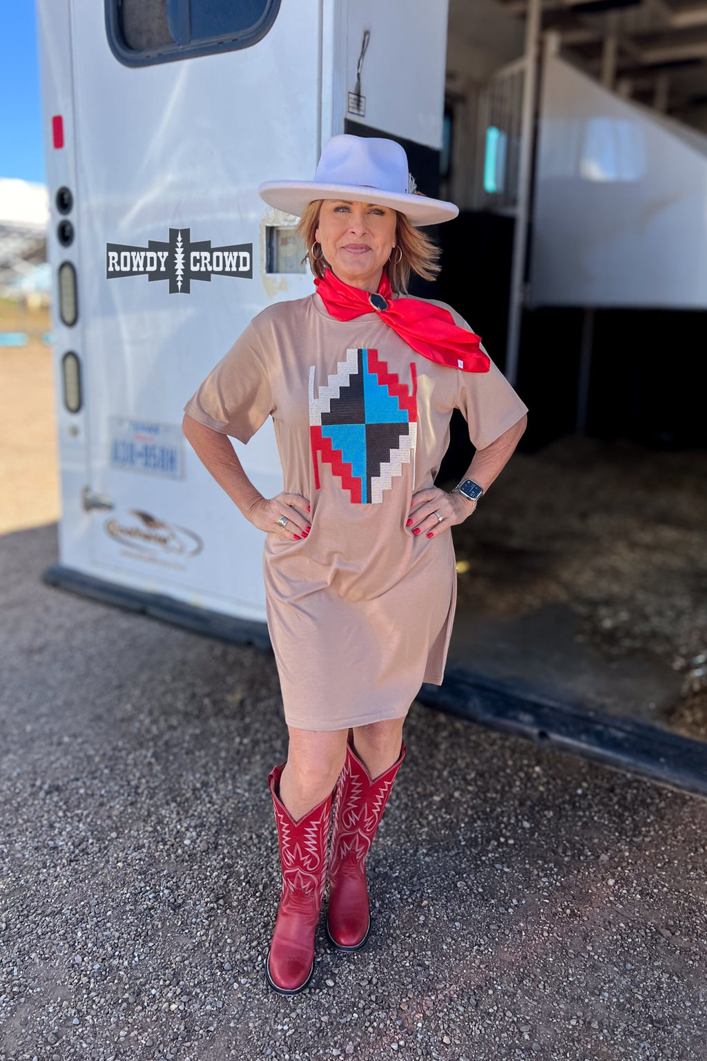 DS Alamosa Aztec Dress by Rowdy Crowd Clothing - product image 7