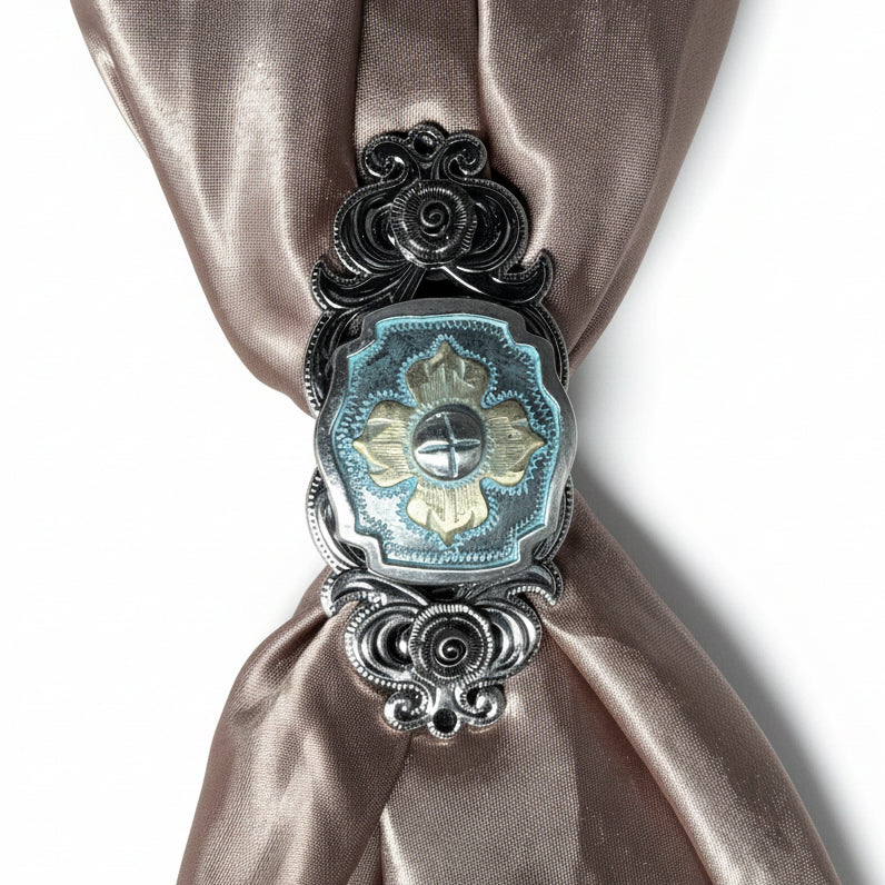 A Touch of Turquoise Western Concho W109 — view 8