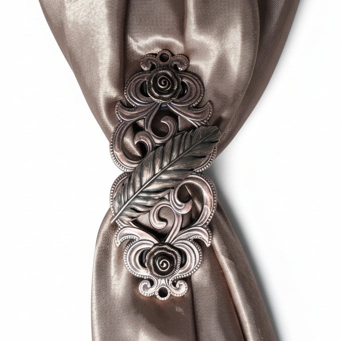 Copper Feather Western Concho W169 — view 8