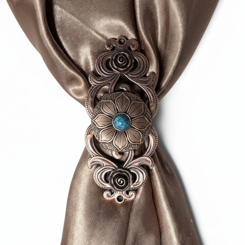 Copper Sunflower Western Concho W205 — view 9