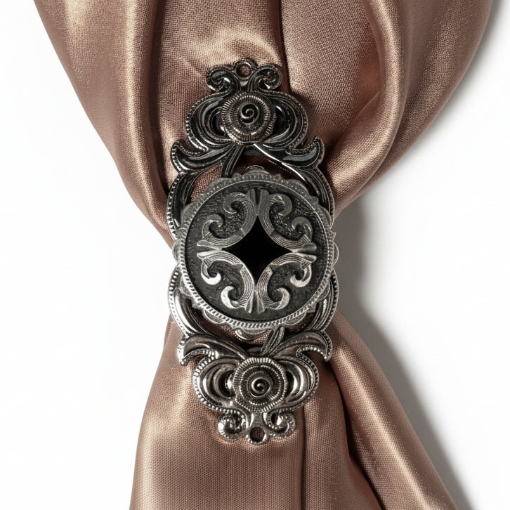 Black Diamond Antique Silver Western Concho W213 — view 10