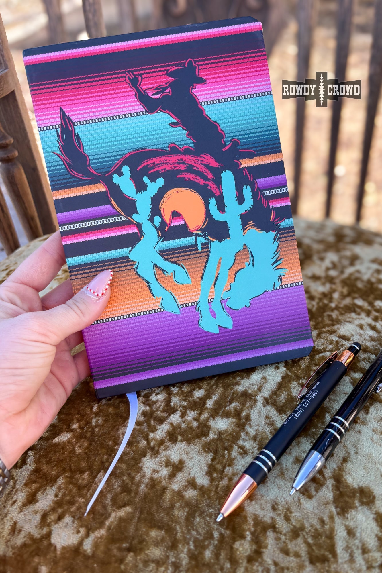 DS Cactus Cowgirl Notebook by Rowdy Crowd Clothing