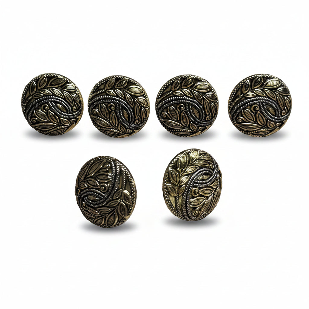 Golden Leaf Western Concho W256 — view 5