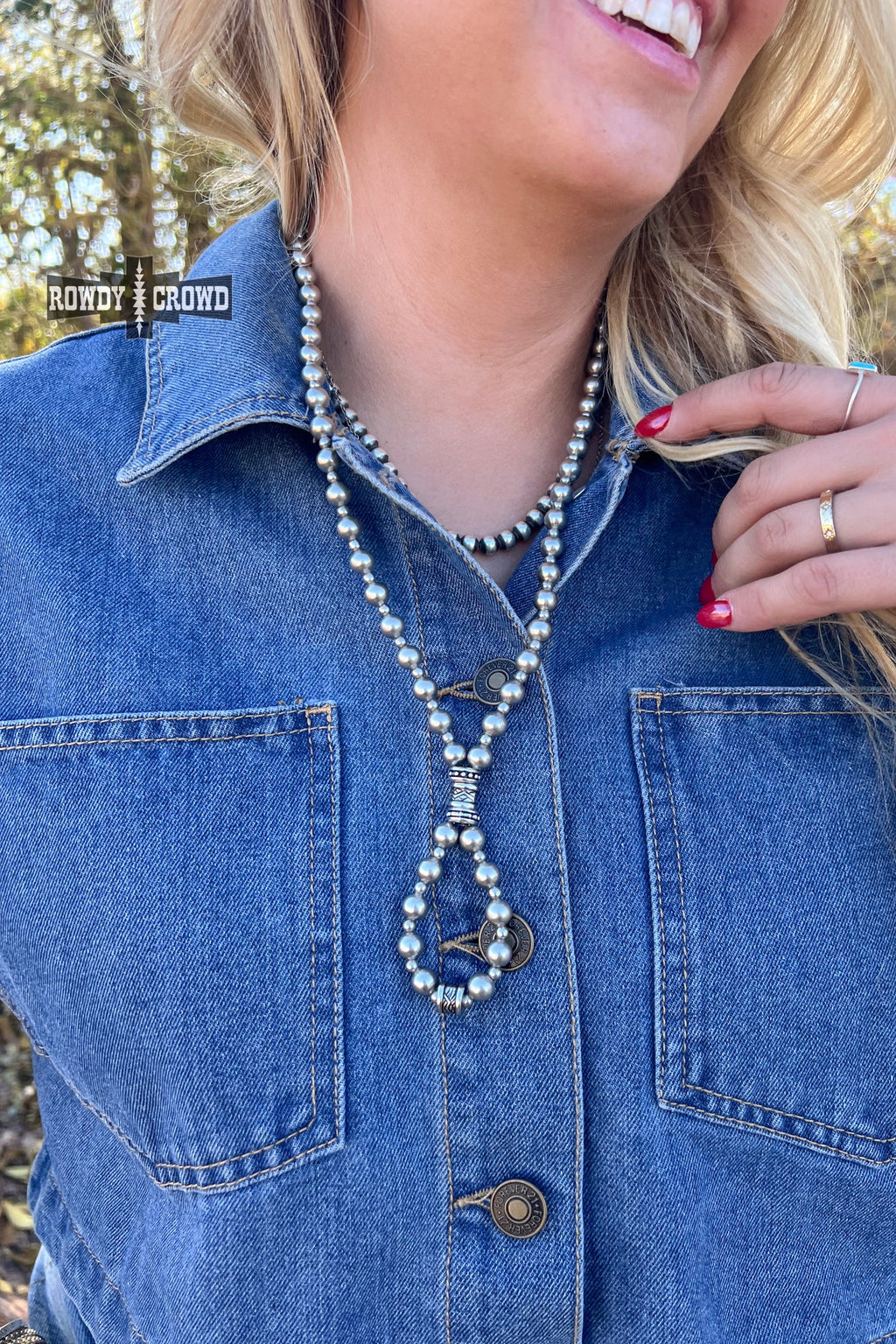 DS Mesa Moon Necklace by Rowdy Crowd Clothing - product image 3