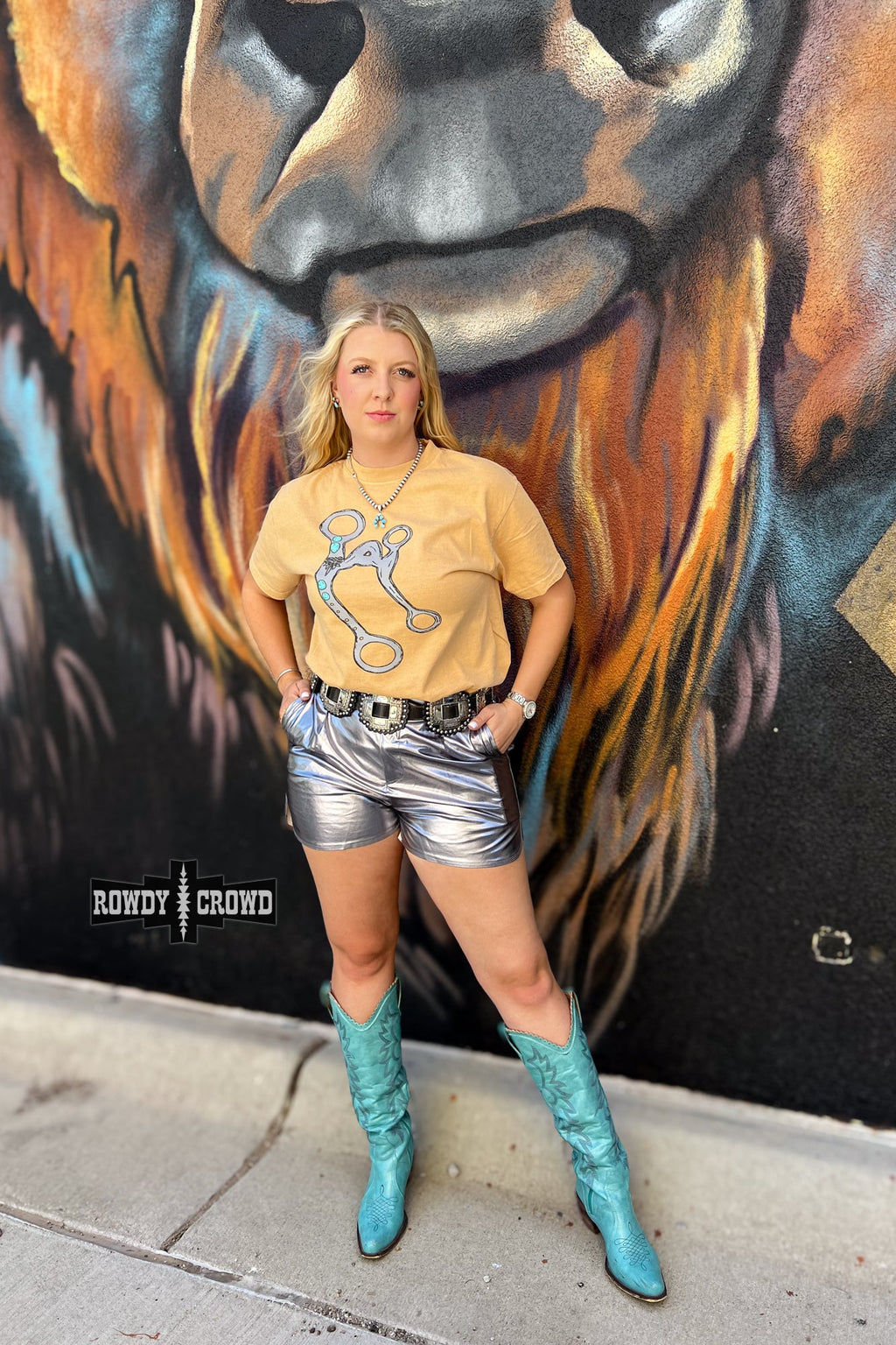 DS A Bit Ranchy Tee by Rowdy Crowd Clothing