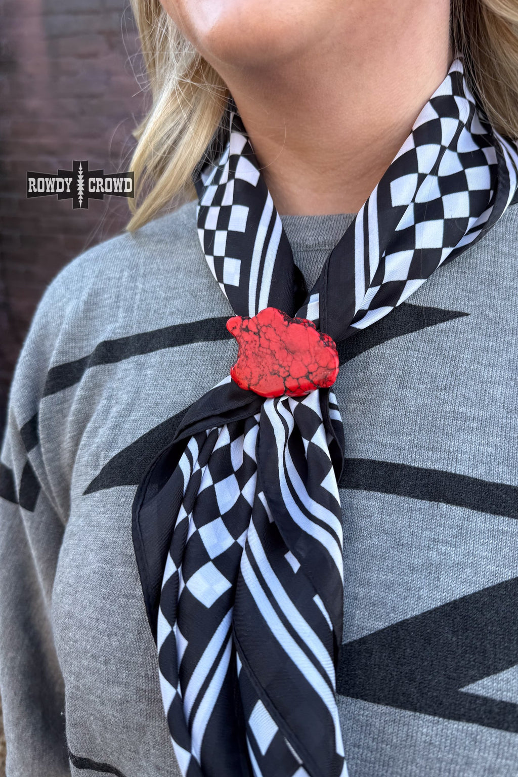 DS Rock Scarf Slides by Rowdy Crowd Clothing - product image 8