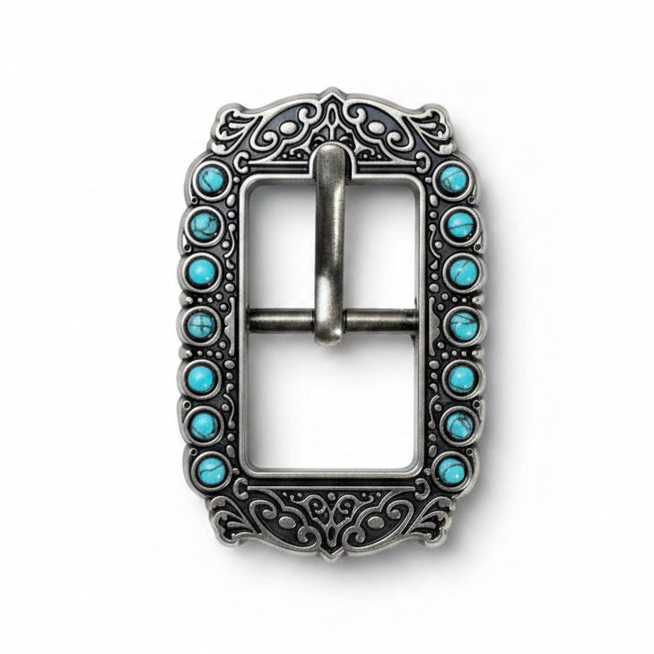 Antique Silver Western Buckles - Assorted — view 11