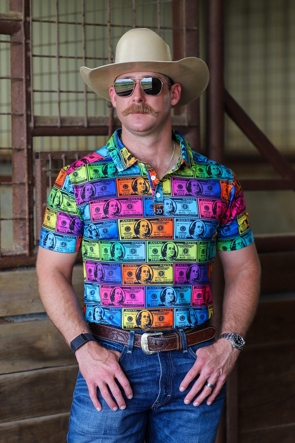 All About The Benjis Men's Performance Polo — view 2