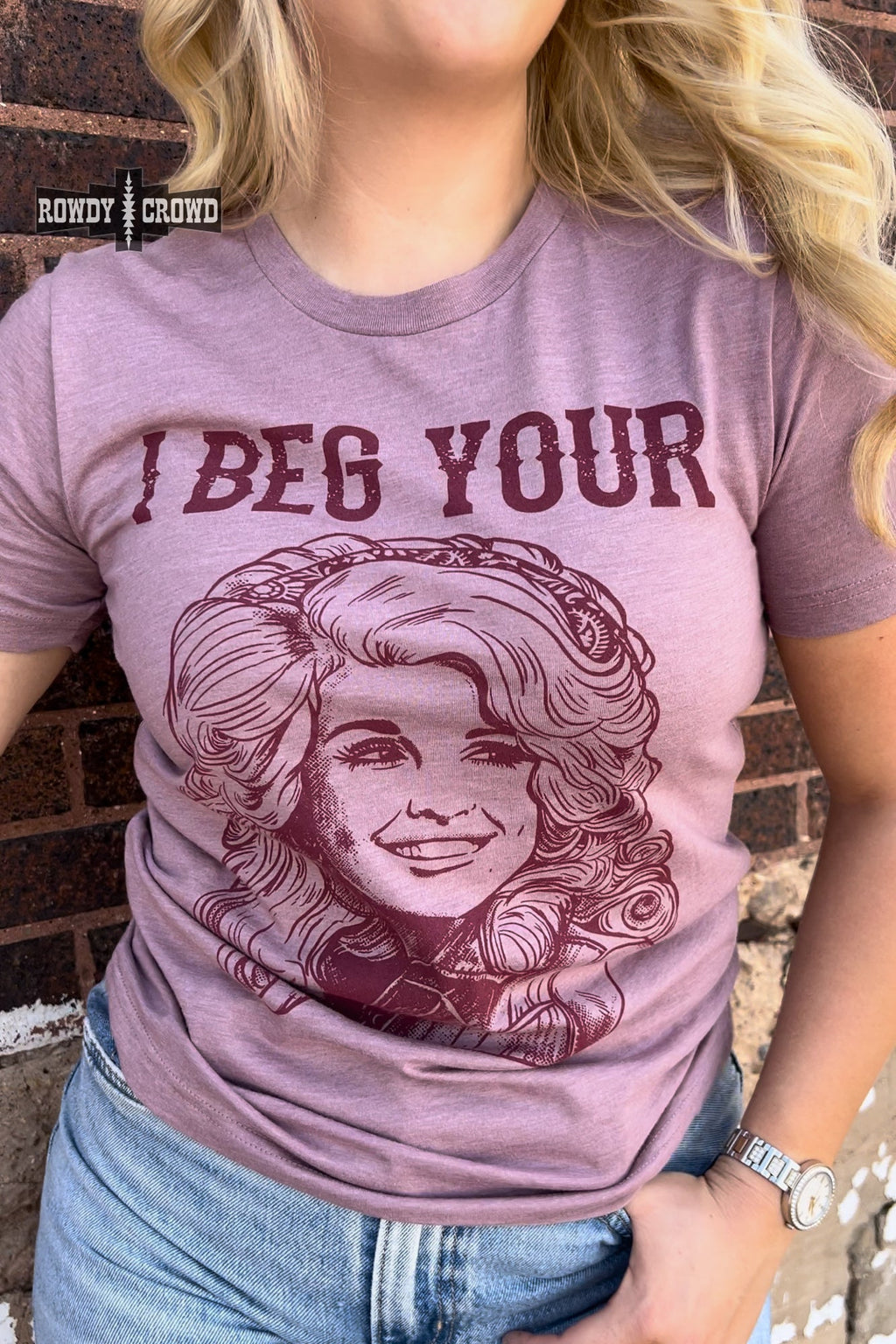 DS I Beg Your Tee by Rowdy Crowd Clothing
