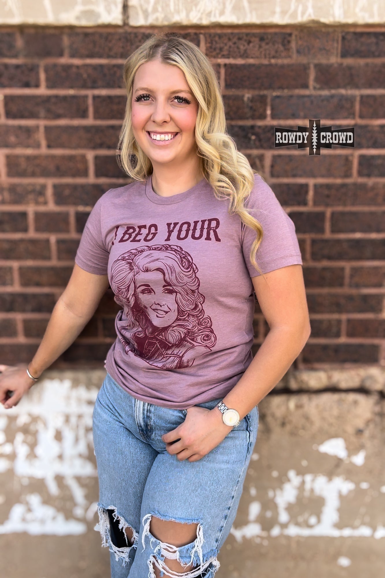 DS I Beg Your Tee by Rowdy Crowd Clothing - product image 2