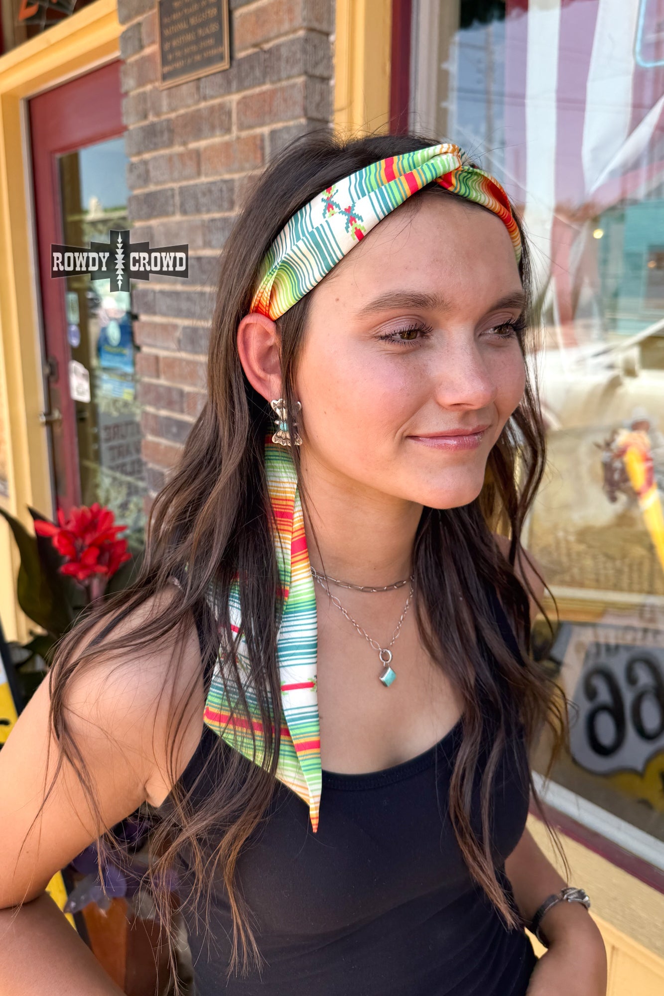 DS Good Vibes Long Scarf by Rowdy Crowd Clothing