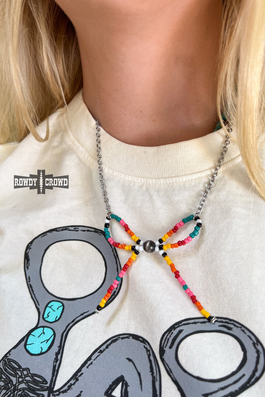 DS Bandera Bow Necklace by Rowdy Crowd Clothing - product image 3