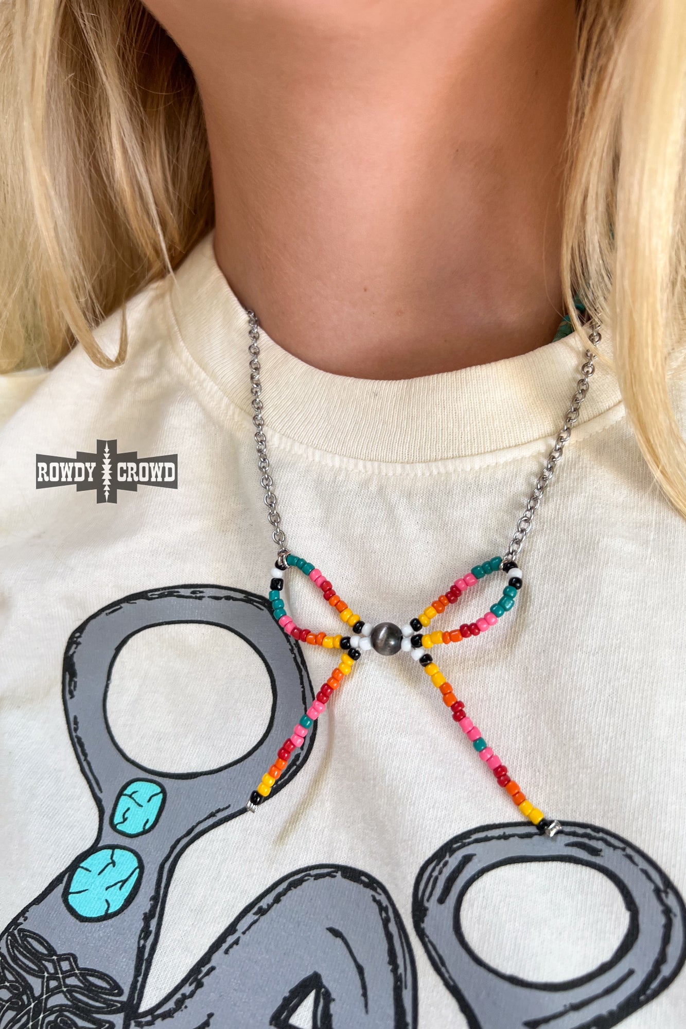 DS Bandera Bow Necklace by Rowdy Crowd Clothing - product image 3