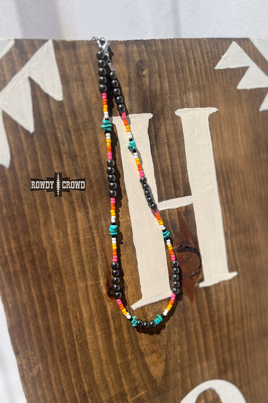 DS Briscoe Beaded Necklace by Rowdy Crowd Clothing