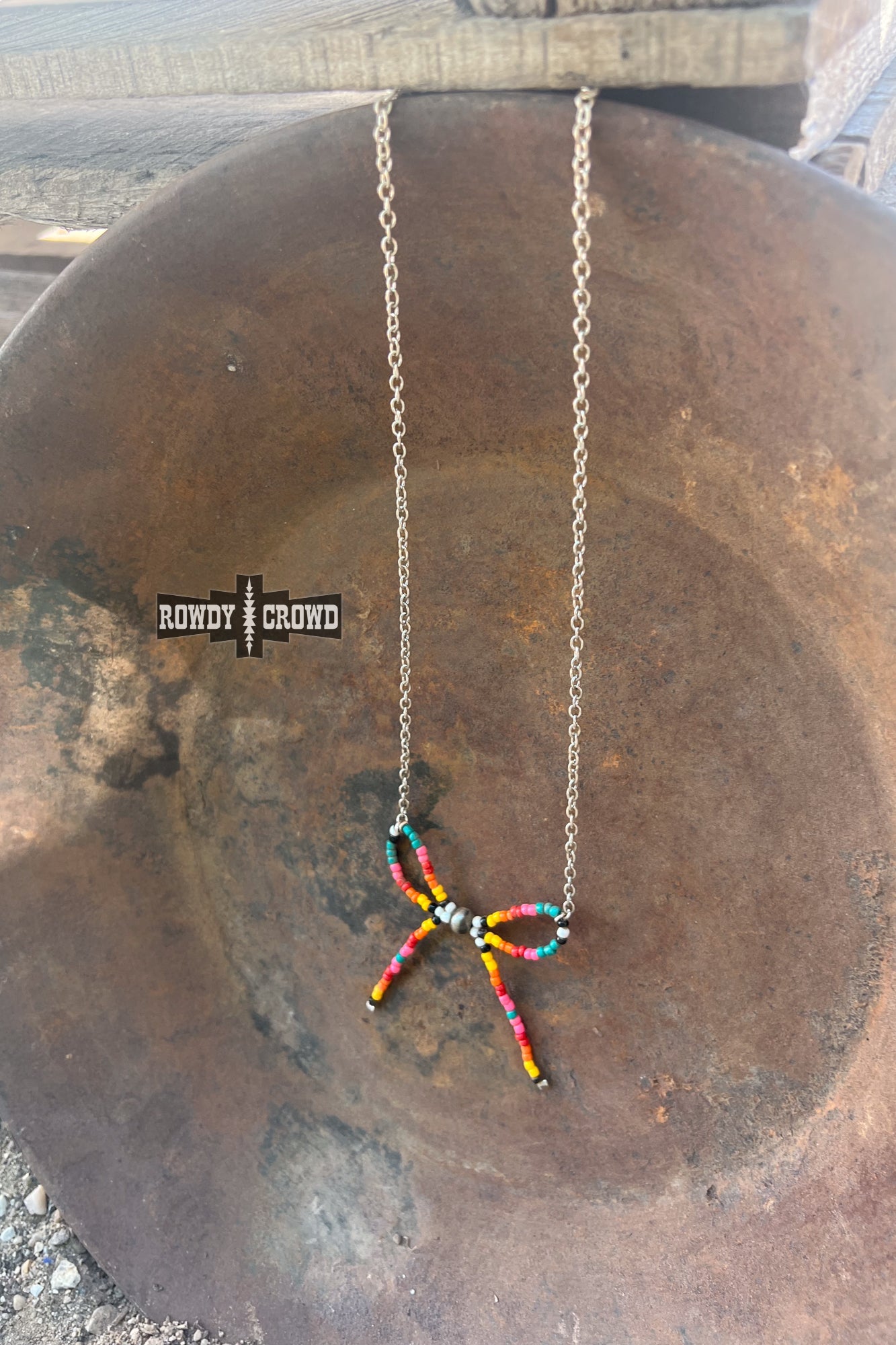 DS Bandera Bow Necklace by Rowdy Crowd Clothing - product image 2