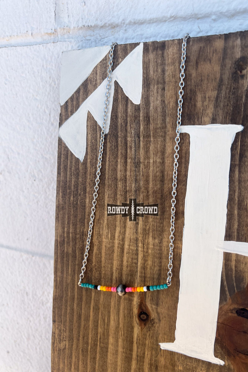 DS Buck Off Bar Necklace by Rowdy Crowd Clothing