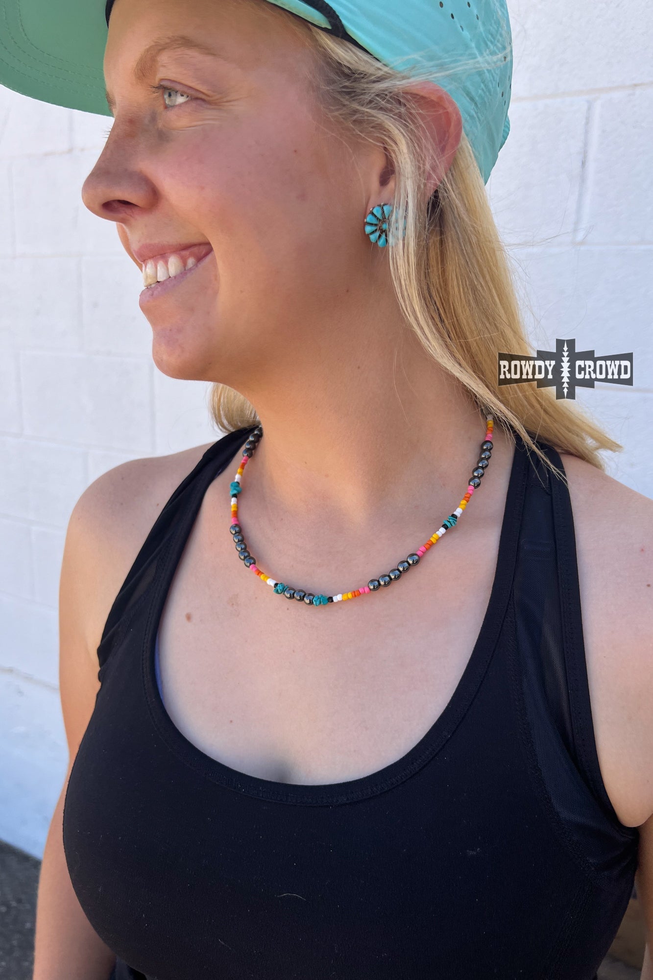 DS Briscoe Beaded Necklace by Rowdy Crowd Clothing - product image 2