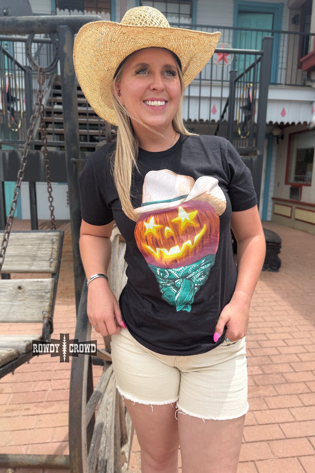 DS Punchy Pumpkin Tee by Rowdy Crowd Clothing - product image 3
