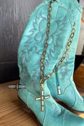 DS Cowgirl Cross Necklace by Rowdy Crowd Clothing