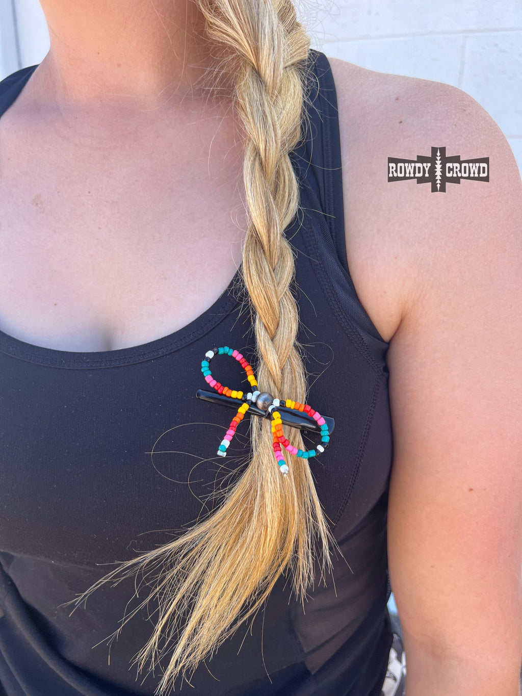 DS Sunset Bow Hair Clip by Rowdy Crowd Clothing