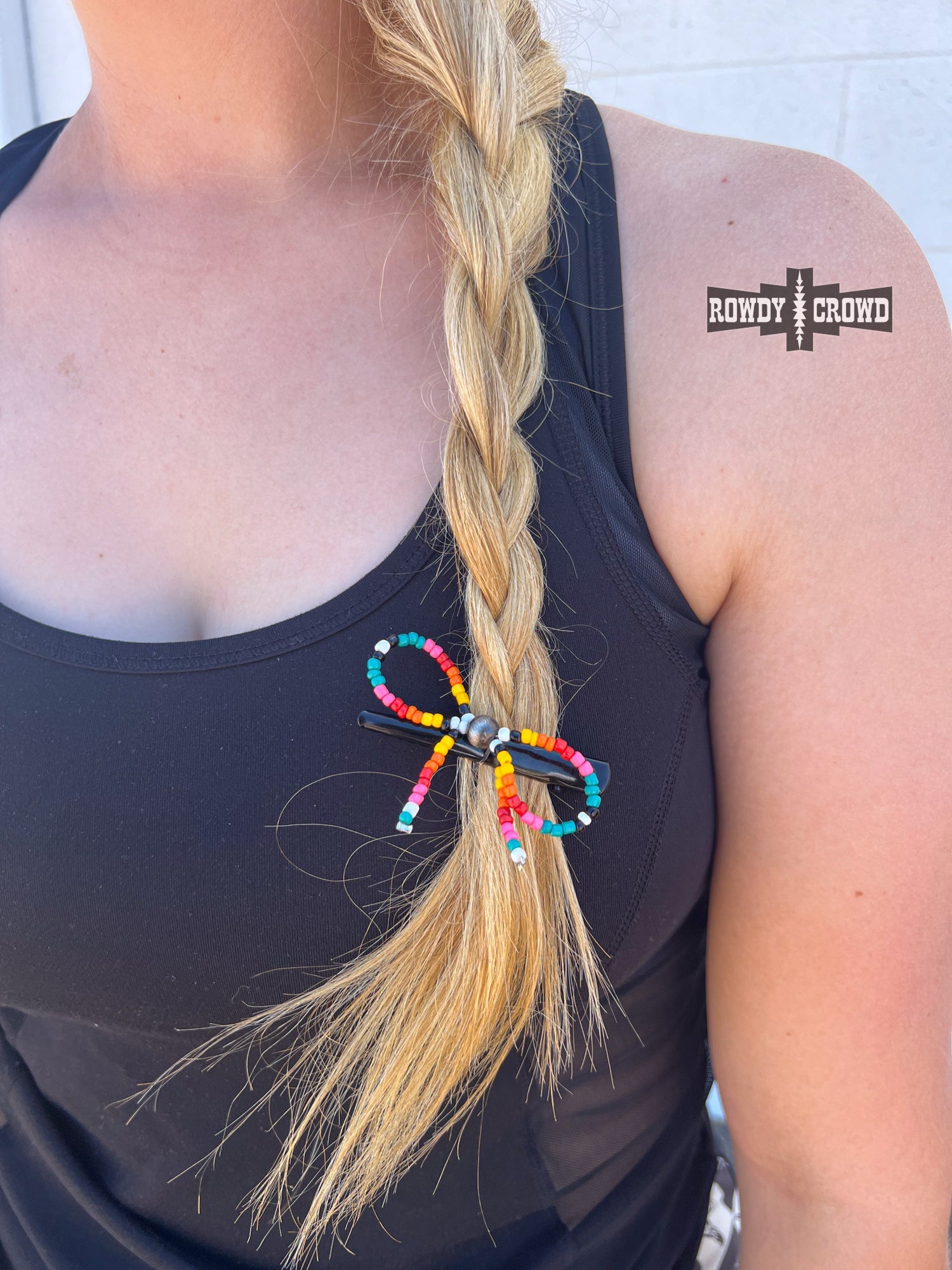 DS Sunset Bow Hair Clip by Rowdy Crowd Clothing