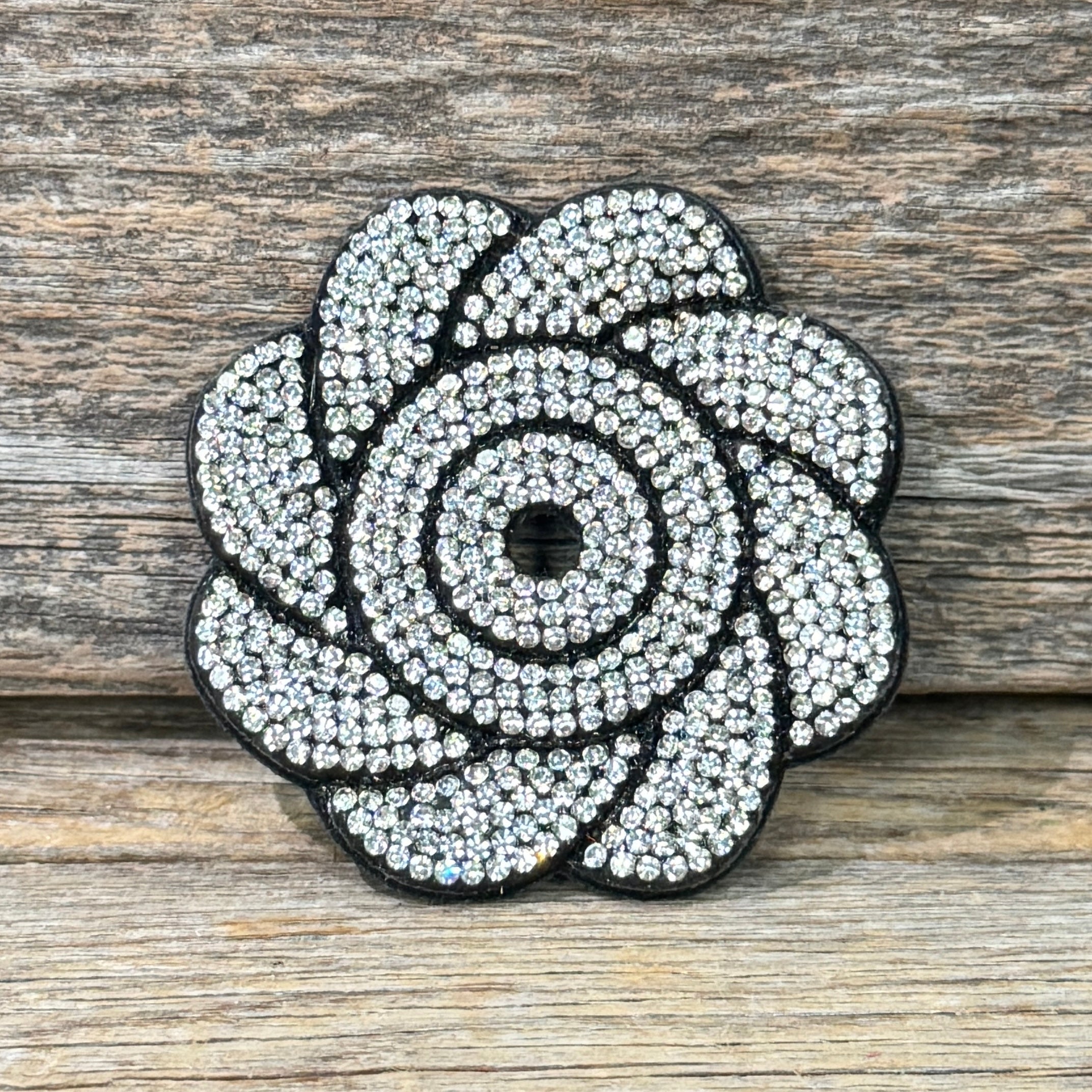 Flower Rhinestone Rosette — view 5