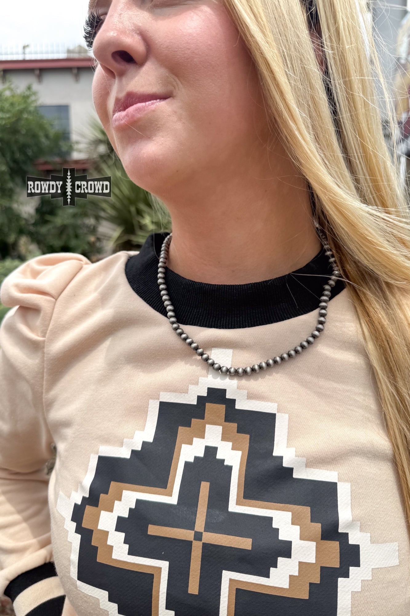DS Hondo Pearl Necklace by Rowdy Crowd Clothing - product image 2