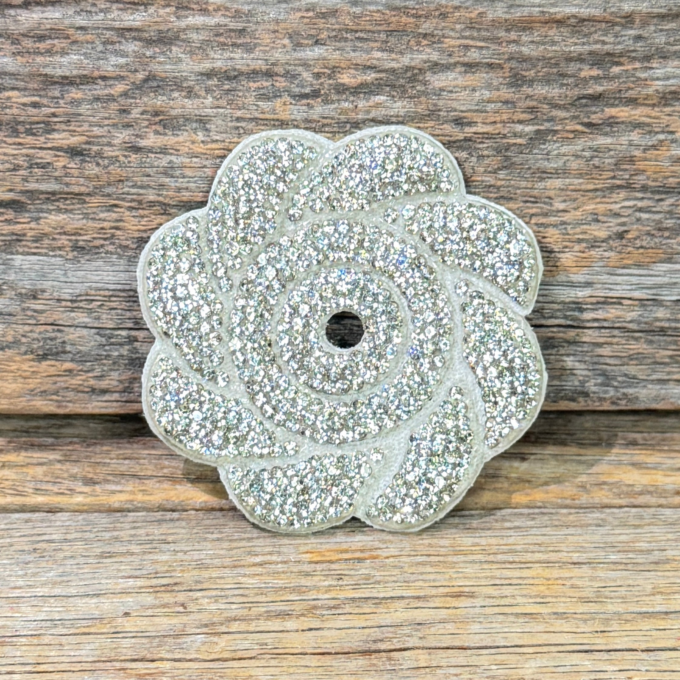Flower Rhinestone Rosette — view 6