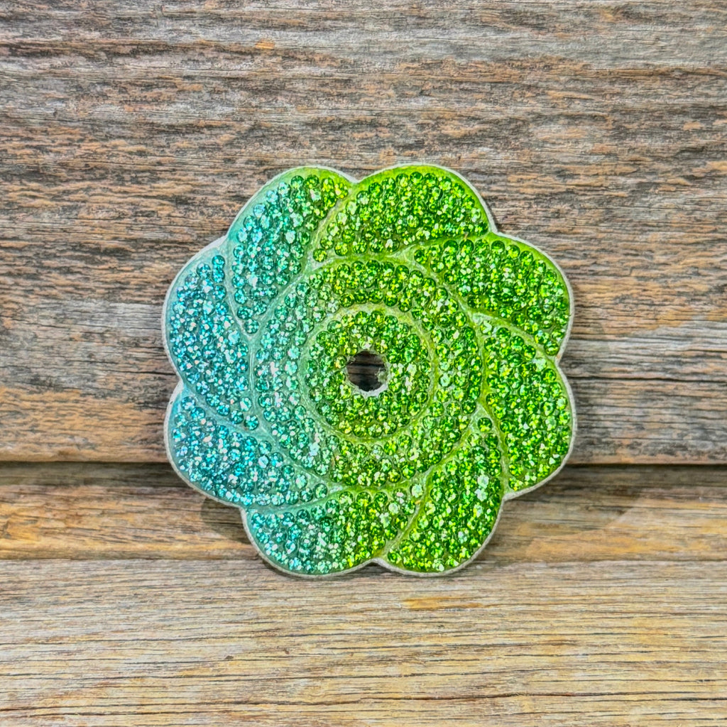 Flower Rhinestone Rosette — view 8