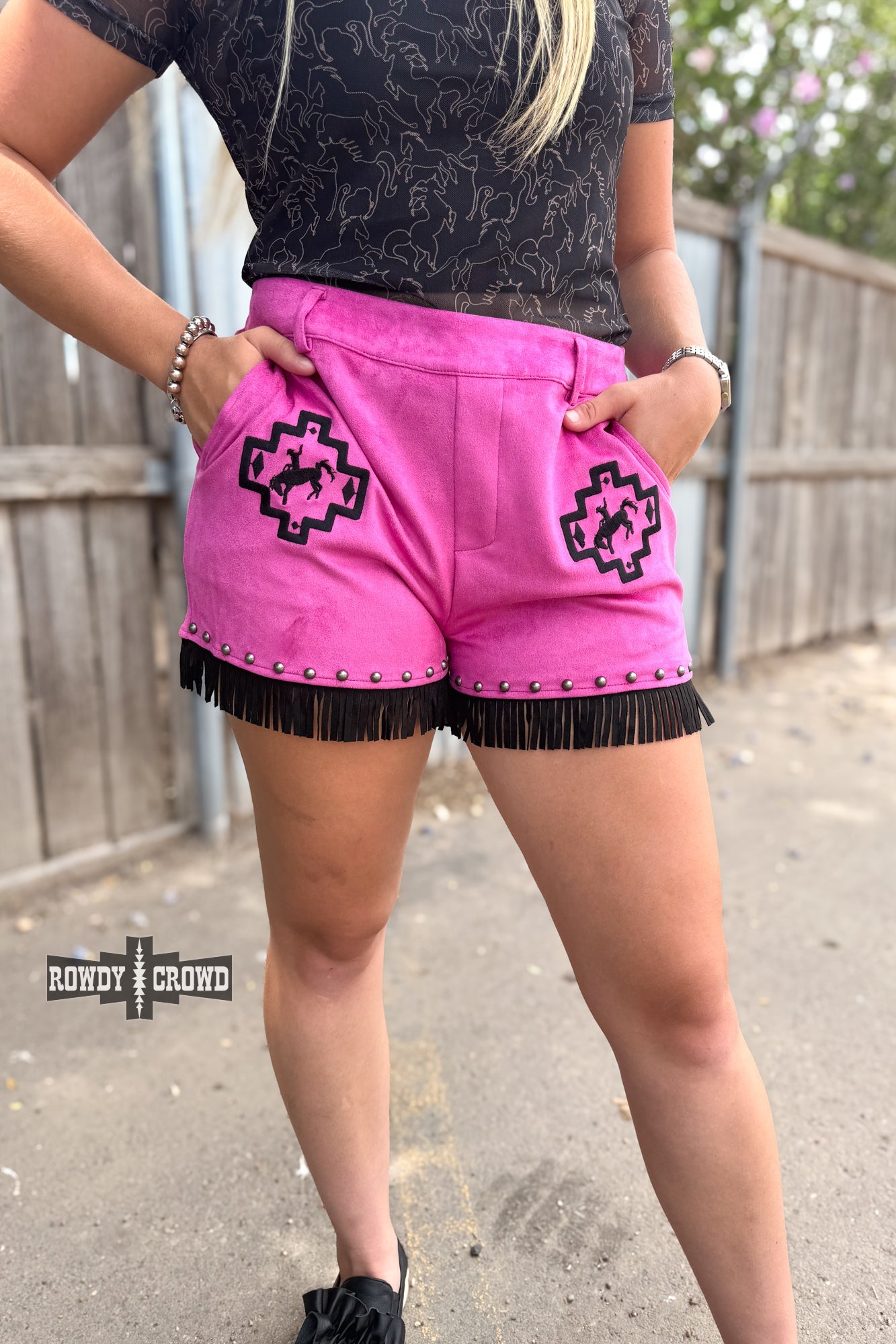 DS Diamond Rio Shorts by Rowdy Crowd Clothing - product image 3