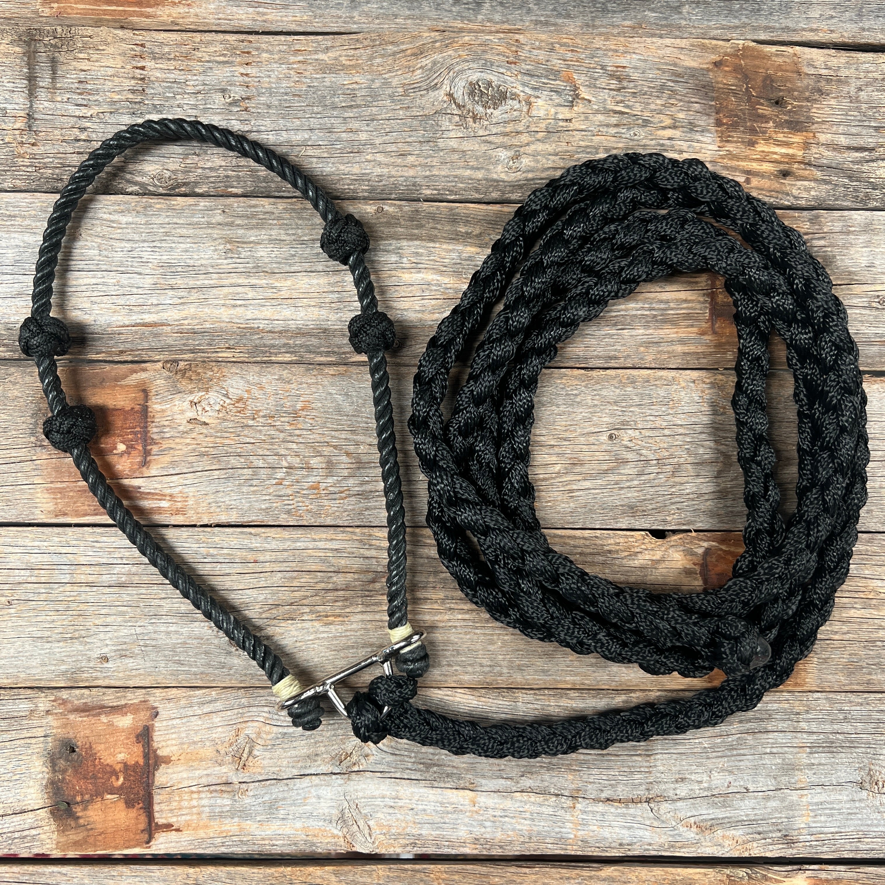 Lariat Noseband and Lead - Assorted Colors — view 2