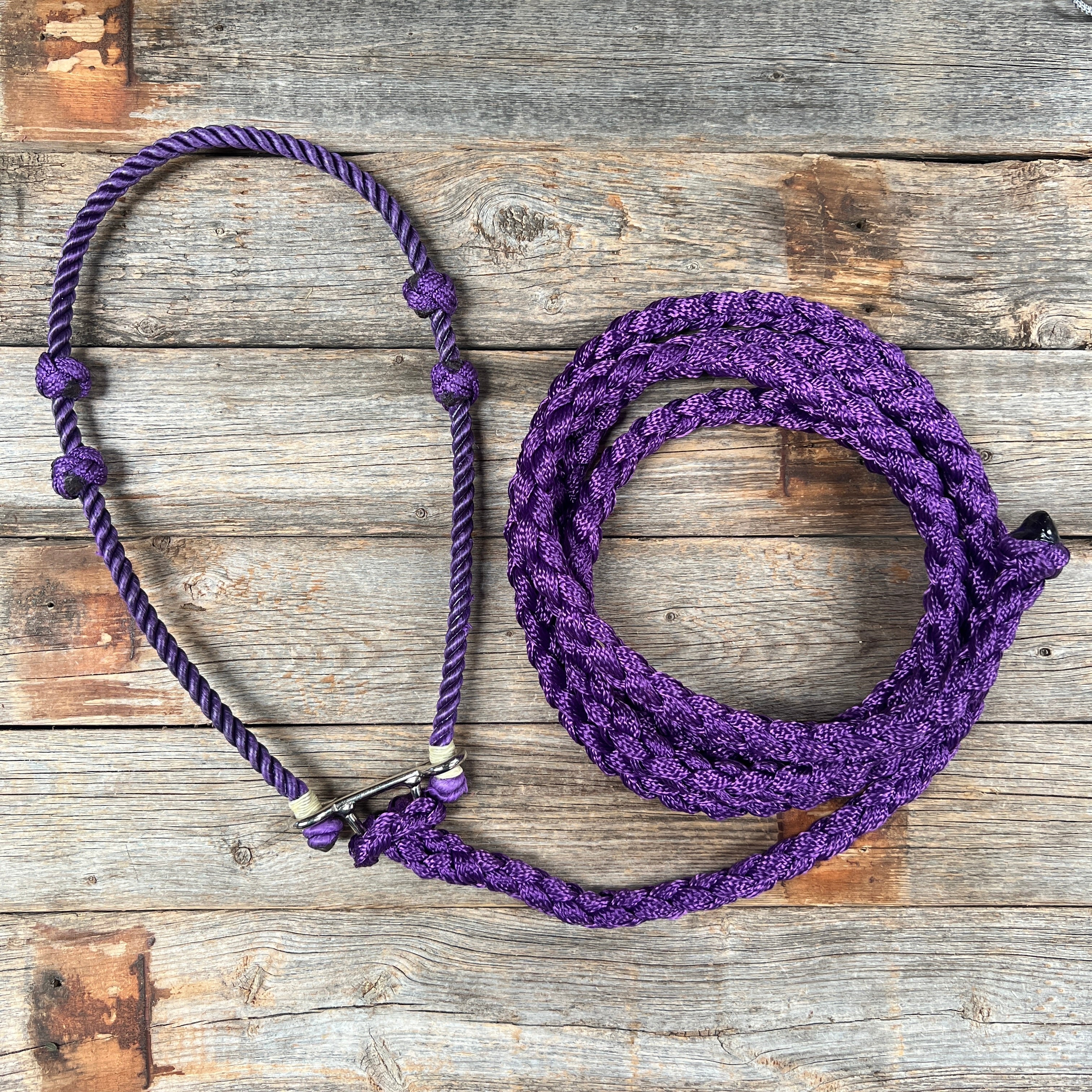 Lariat Noseband and Lead - Assorted Colors — view 6
