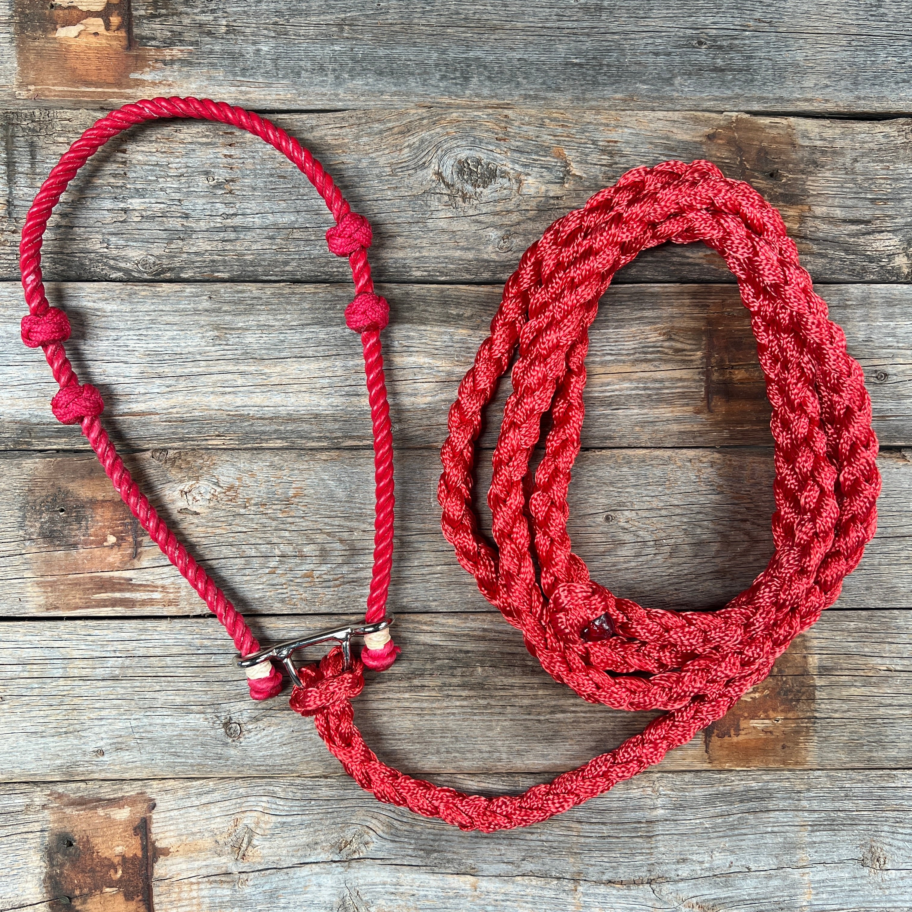 Lariat Noseband and Lead - Assorted Colors — view 8