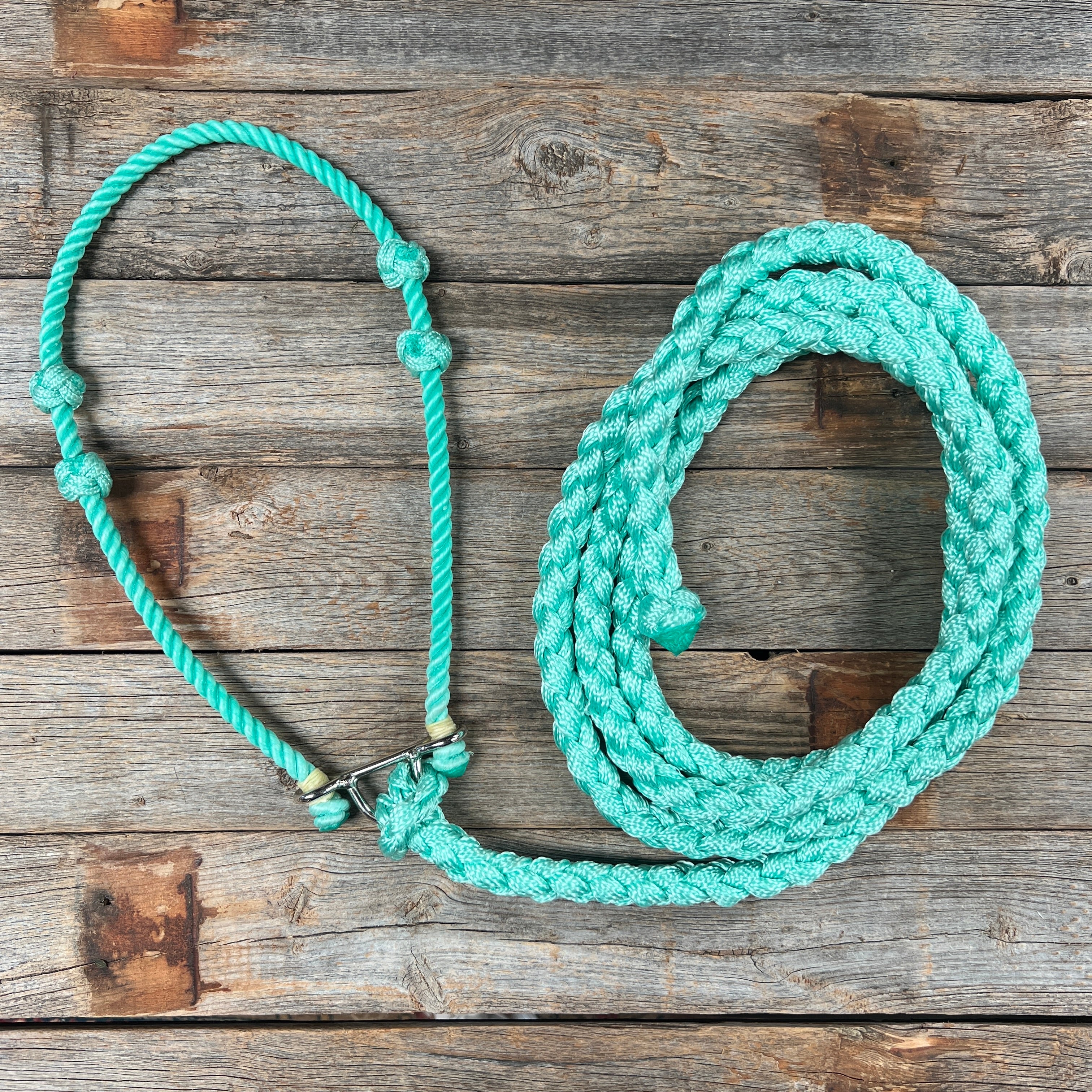 Lariat Noseband and Lead - Assorted Colors — view 9